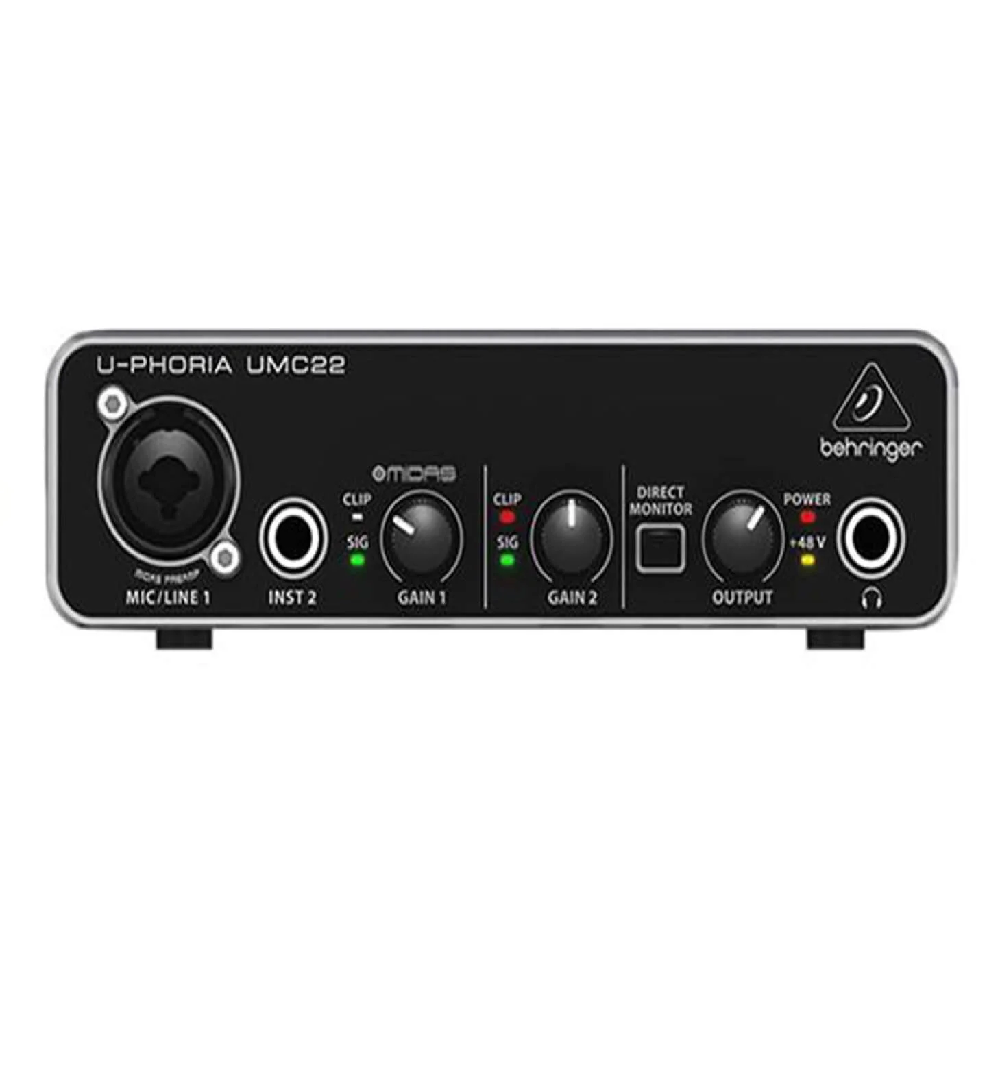 Behringer U-Phoria UMC22 USB Audio Interface