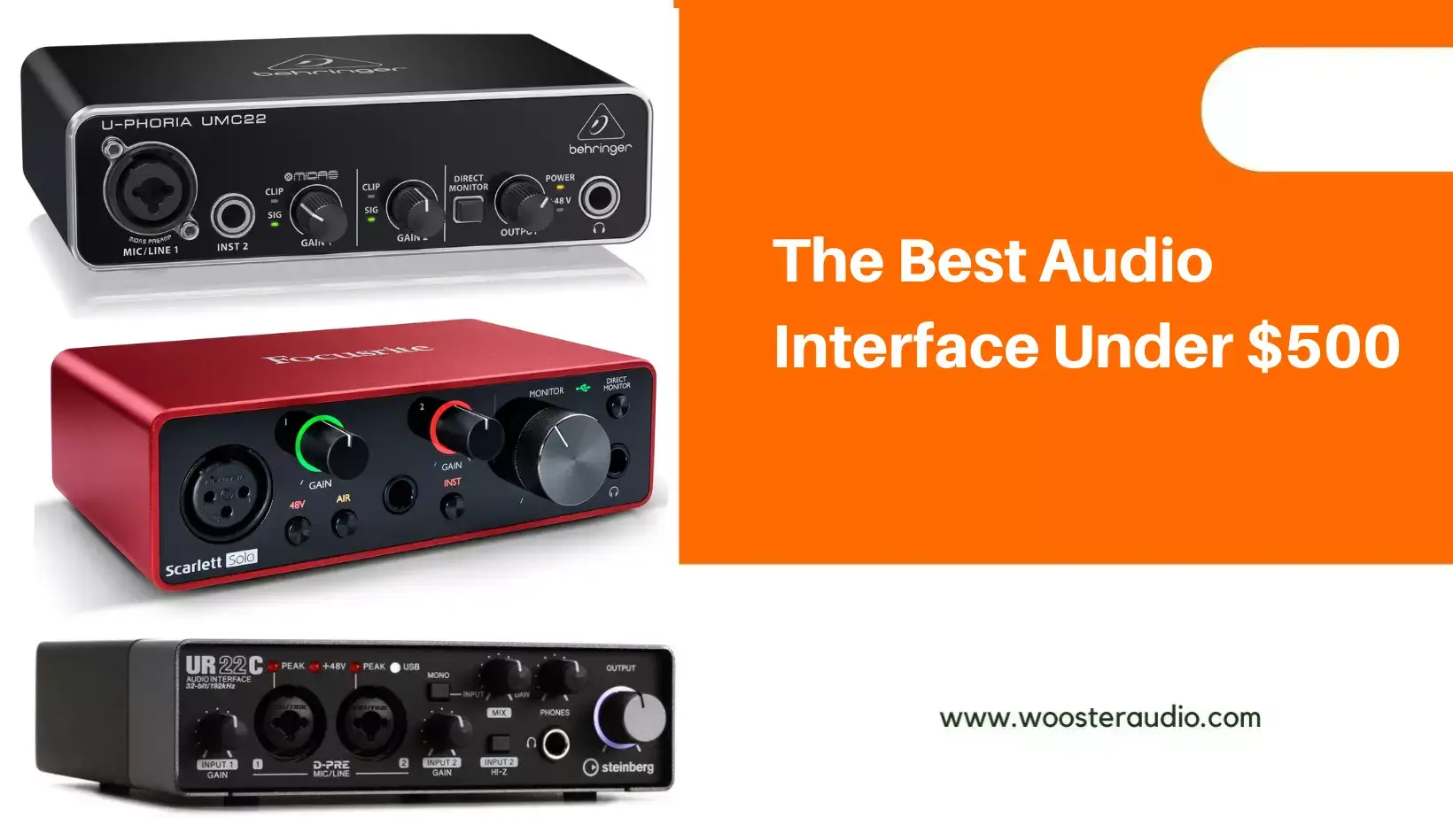 Best Audio Interface Under $500