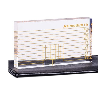 Cartridge Elevation Alignment Ruler Headshell Block VTA Azimuth Ruler