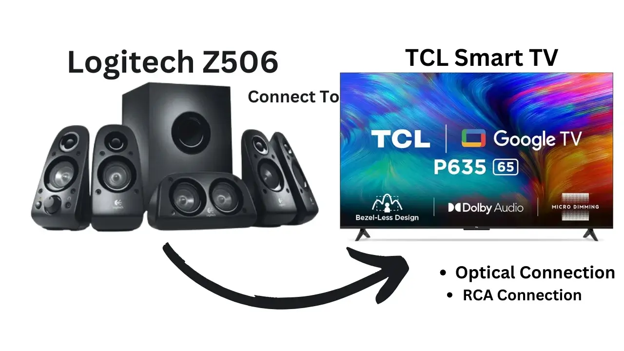 Pair your Logitech Z506 to your TCL Smart TV