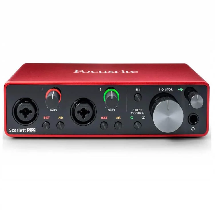 Focusrite Scarlett 2i2 3rd Generation Audio Interface