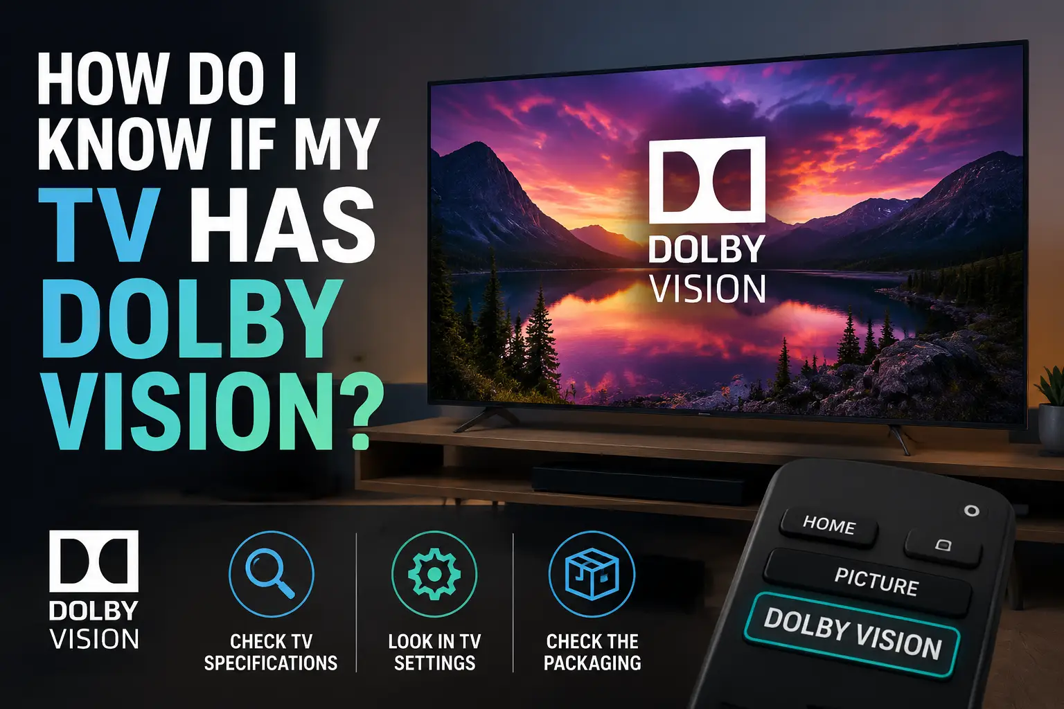How Do I Know If My TV Has Dolby Vision