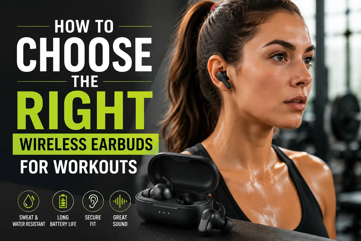 How to Choose the Right Wireless Earbuds for Workouts