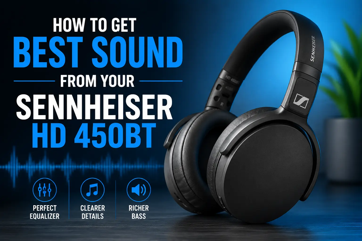How to Get Best Sound From Your Sennheiser HD 450BT