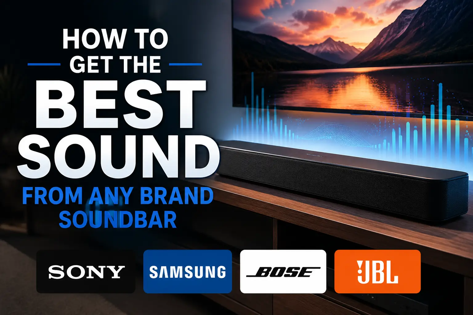How to Get the Best Sound From Any Brand Soundbar