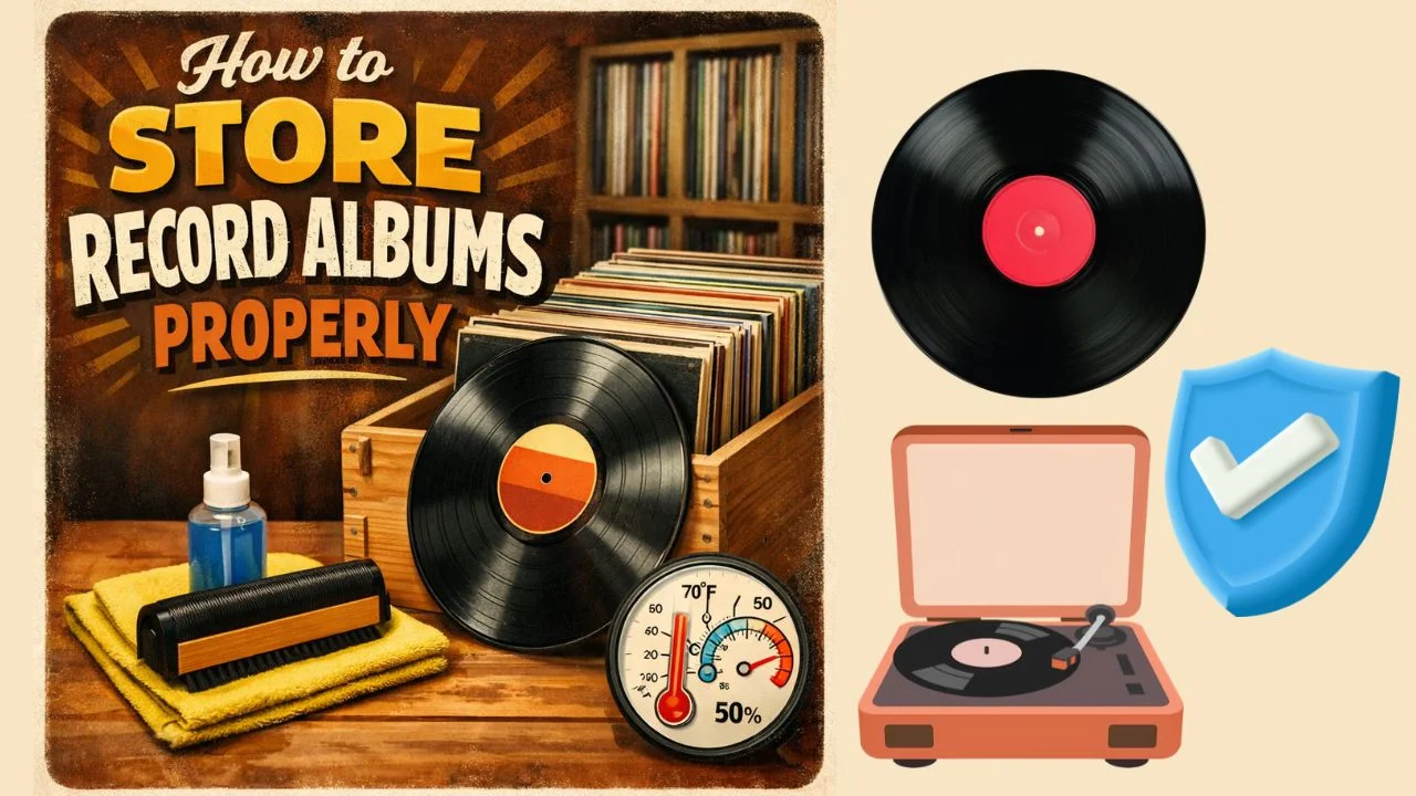 How to Store Record Albums Properly