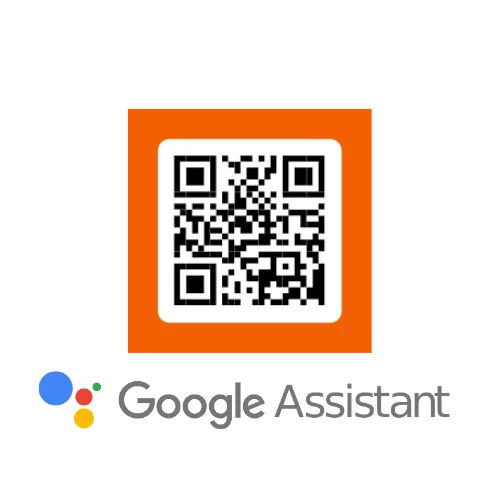 Scan LG TV QR with Google Assistant