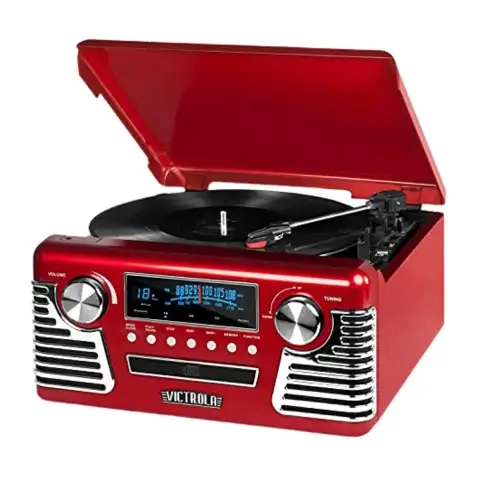 Victrola 50's Retro Bluetooth Record Player